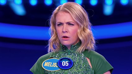 Melissa Joan Hart and Sister take on Fast Money Celebrity Family Feud