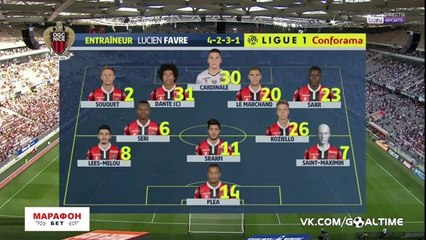 All Goals & highlights - Nice 1-2 Troyes - 11.08.2017