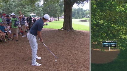 Golf - USPGA (Tour 2) - Le coup absolument fou de Koepka
