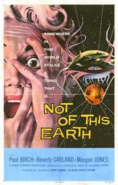 classic sci fi NOT OF THIS EARTH 0001 (1957)