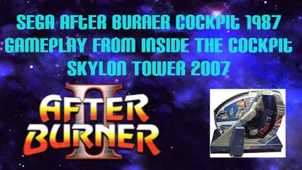 Sega After Burner Gameplay Outside the Cockpit (Skylon Tower Arcade, Niagara Falls, Ontario)