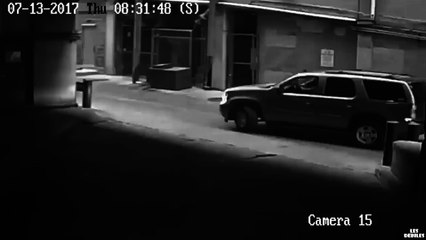 Un automobiliste survécut après qu'il a chuté du 7ème étage d'un parking !