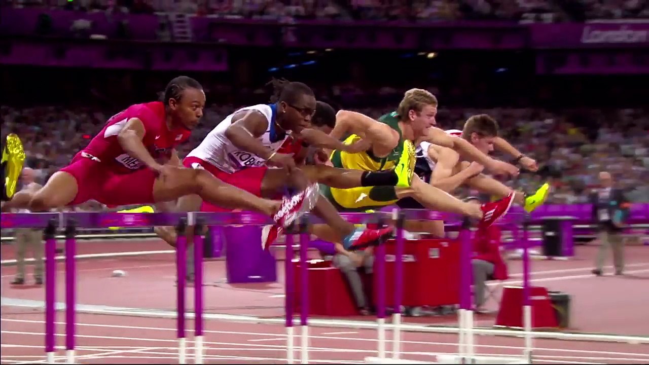 Top 3 Fastest Olympic 110m Hurdlers - USA SPORTS