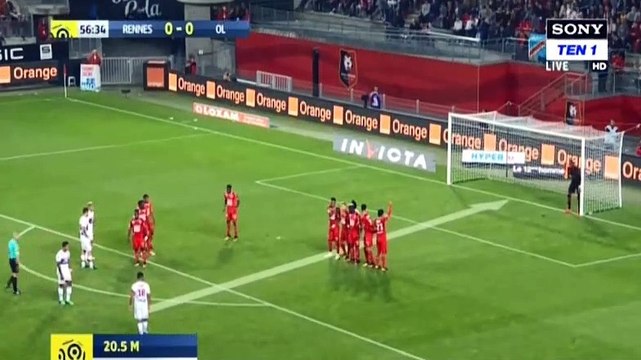 Memphis Depay Goal HD - Rennes 0-1 Olympique Lyonnais 11.08.2017