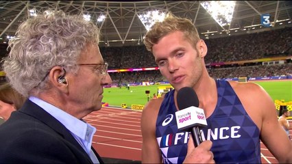 Mondiaux d’athlétisme : Kevin Mayer "Tout s'est passé comme il le fallait"