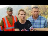 Ora News - Zjarri në Kuç, Kodheli: Rrezikohet edhe një repart ushtarak me municione