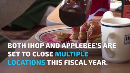 IHOP and Applebee's to close multiple locations