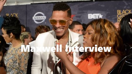 HHV Exclusive: Maxwell tests his hip hop knowledge and gives hilarious answer at #BlackGirlsRock