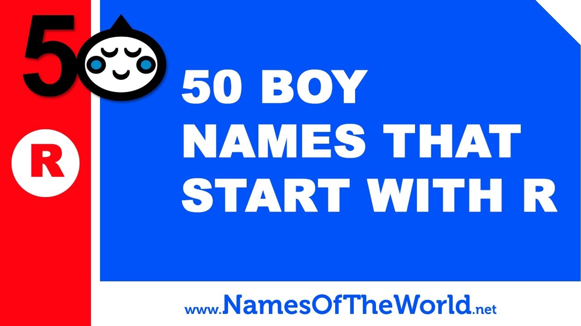 Cool Boy Names That Start With R
