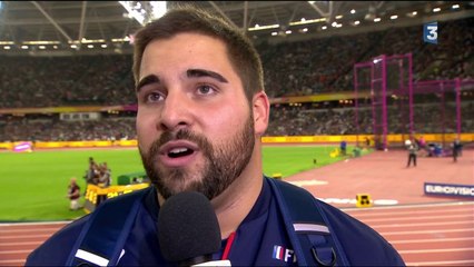 Mondiaux d’athlétisme : Quentin Bigot "4e c'est la meilleure place d'un Français dans cette discipline"