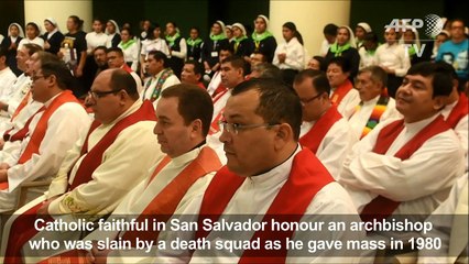 Salvadoran faithful remember Blessed Oscar Romero