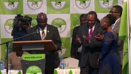 Kenya's Uhuru Kenyatta wins second term with 54.27%: official