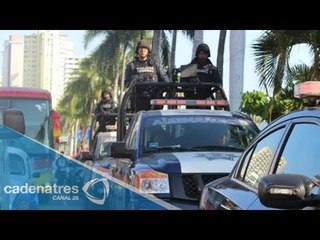 Llega segundo contingente de la Gendarmería a Acapulco