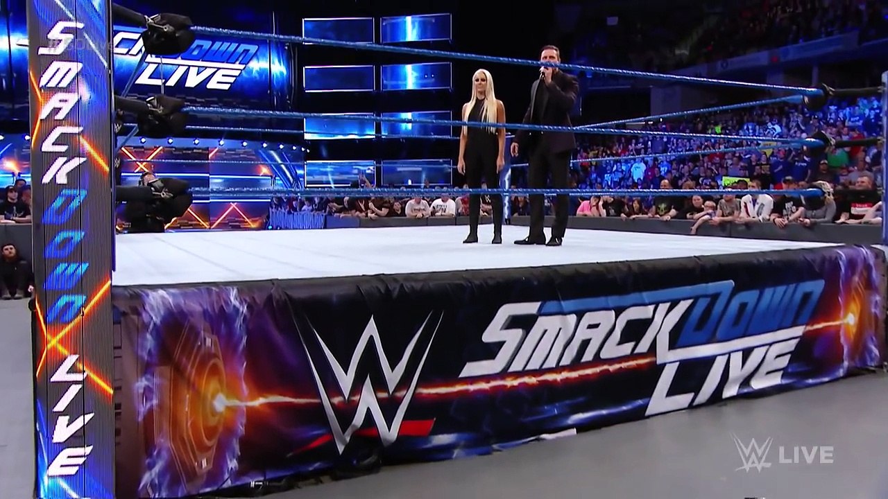 John Cena & Nikki Bella vs. James Ellsworth & Carmella: SmackDown LIVE, March 7, 2017