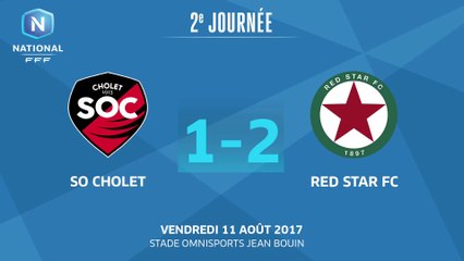 J2 :  SO Cholet - Red Star FC (1-2), le résumé