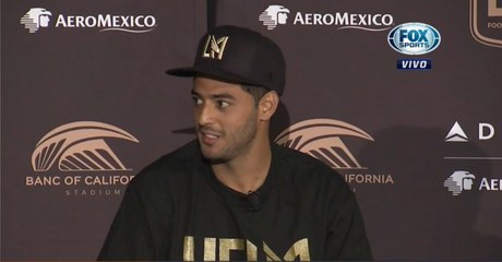 "Voy a disfrutar del Los Angeles FC y el club conmigo": Carlos Vela