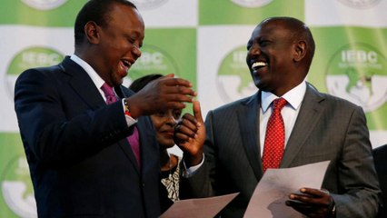 Kenya'da Devlet Başkanı Uhuru Kenyatta görevine yüzde 54,27'lik oy oranıyla yeniden seçildi