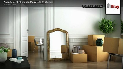 Appartement F2 à louer, Mouy (60), 475€/mois