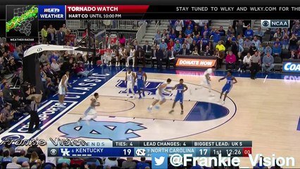 Malik Monk (Kentucky) Full Highlights vs North Carolina // 12.11.16 // 47 POINTS CAREER HI