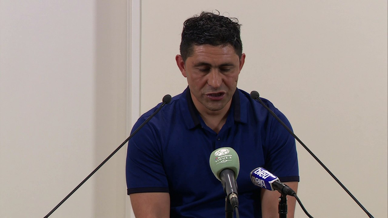 Conférence de presse Paris FC - Havre AC (0-3) : Fabien MERCADAL (PFC) - Oswald TANCHOT (HAC) - 2017/2018