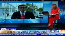 “El vicepresidente de EE. UU. da una imagen positiva a la región”: Benjamin Gedan sobre visita de Mike Pence a América L