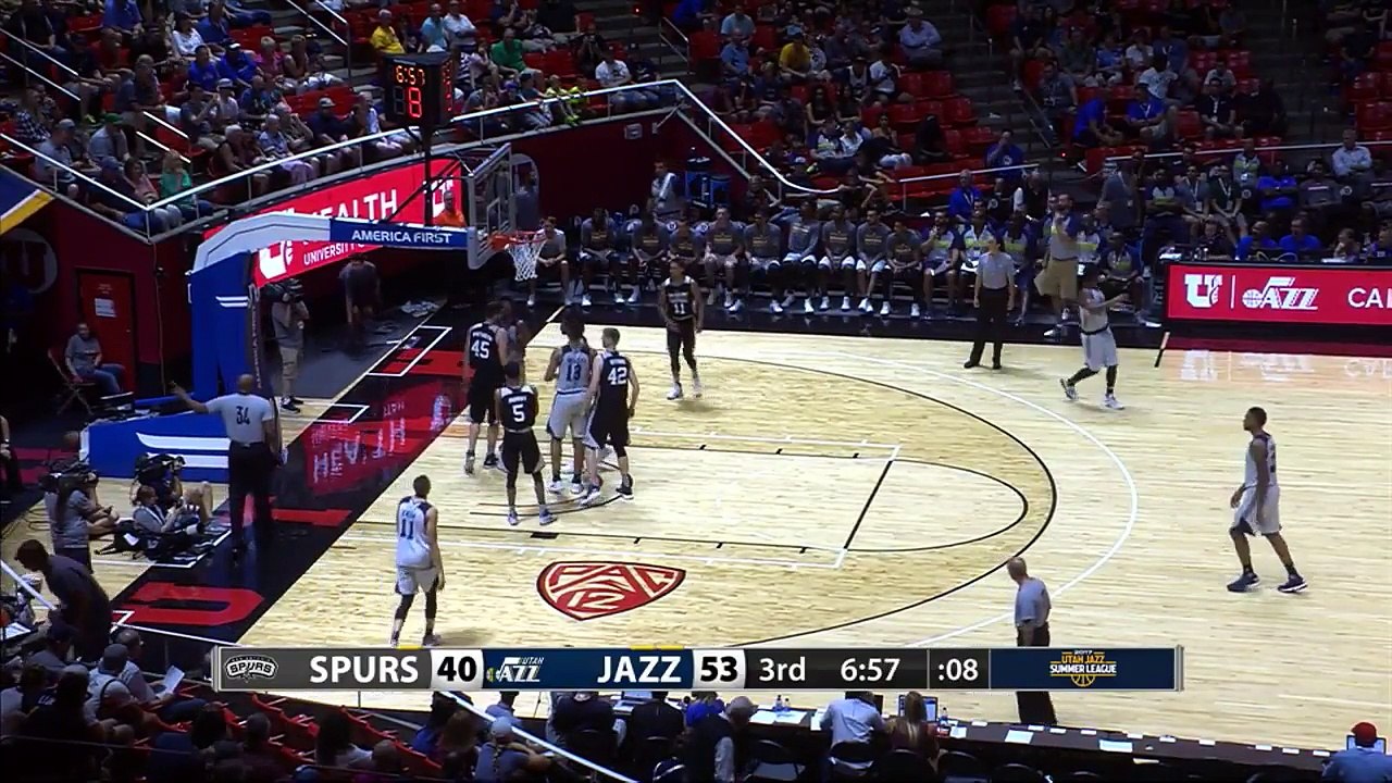 Full Highlights: Utah Jazz vs. San Antonio Spurs from Orlando Summer League (87 74)