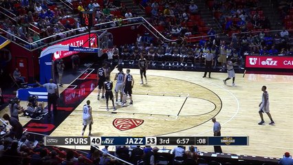 Full Highlights: Utah Jazz vs. San Antonio Spurs from Orlando Summer League (87 74)