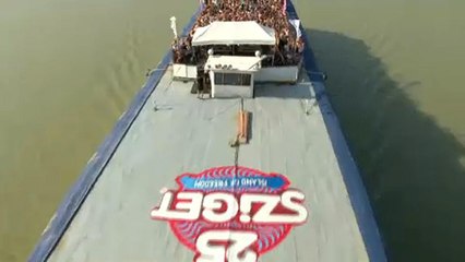 Il "Boat Party" del Sziget Festival