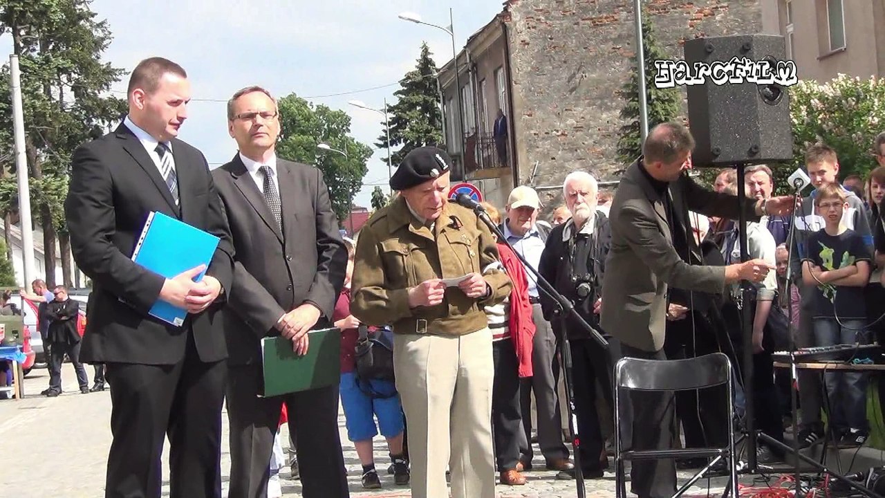 Rekonstrukcja rozbicia więzienia Gestapo w Mielcu 25 maja 2013r. wspomnienia weteranów Jędrusiów.  część 2