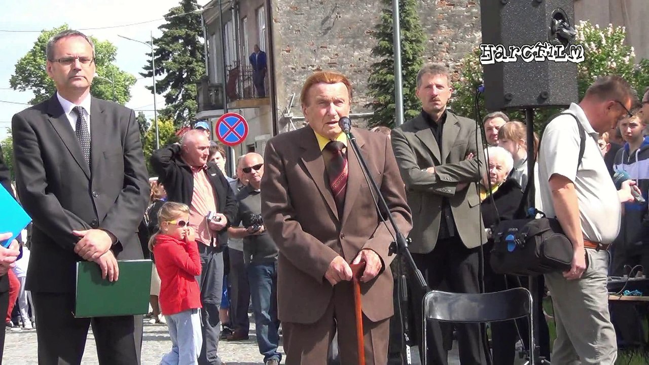 Rekonstrukcja rozbicia więzienia Gestapo w Mielcu 25 maja 2013r. wspomnienia weteranów Jędrusiów.  część 1