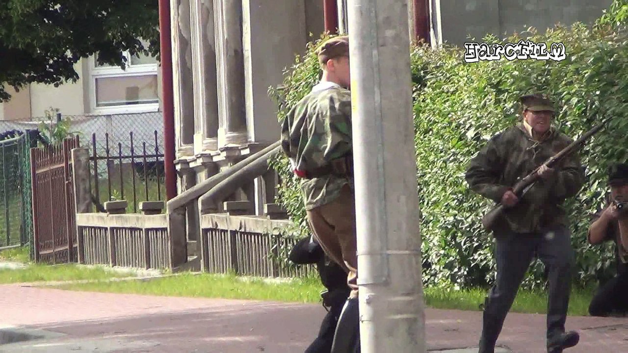 Rekonstrukcja rozbicia więzienia Gestapo w Mielcu 25 maja 2013r.