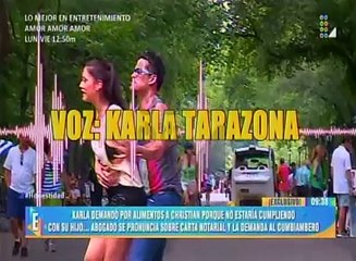 Christian no paga el seguro de su hijo y Karla hace sorpresivo anuncio