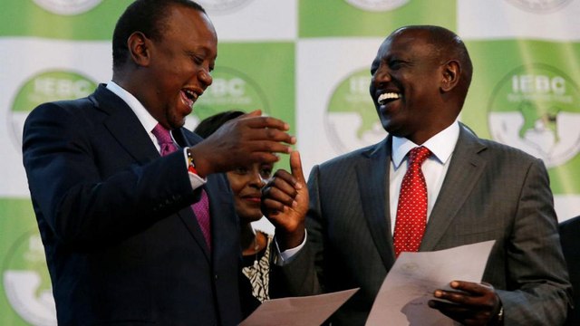 Le président kényan Uhuru Kenyatta est réélu