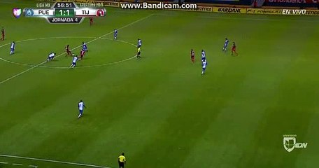 Gustavo Leonardo Goal ~ FC Puebla vs Club Tijuana 1-1