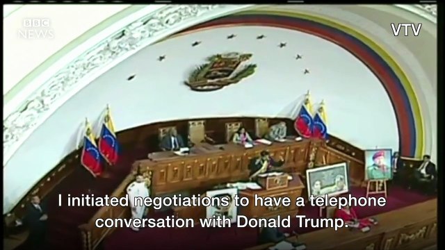 Venezuela's leader on Donald Trump... and the BBC - BBC News