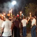White Nationalists Stage Torchlit March in Charlottesville