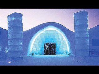 INCREÍBLE!!! Los hoteles de hielo más hermosos del mundo