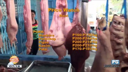 PRICE WATCH: Presyo ng mga karne sa Lagro Market