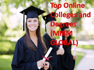 Top Online Colleges and Degrees