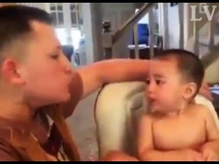 Funny Baby is Arguing Daddy | Hilarious