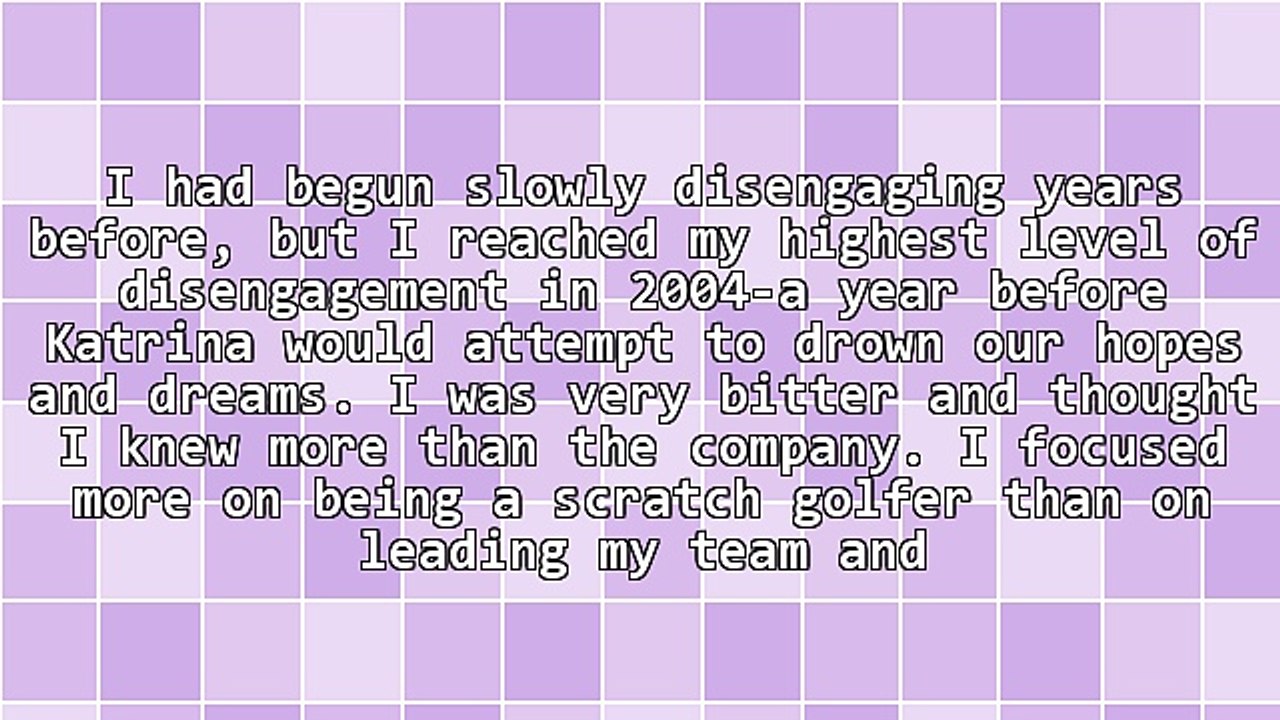 Small Business Leadership: Recommitment Solution