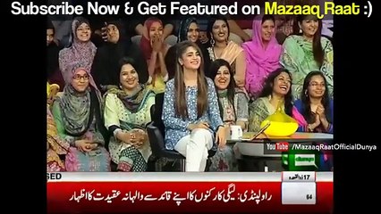 Sundas Khan & Falak Shabir - Mazaaq Raat 9 Aug 2017 - مذاق رات - Dunya News