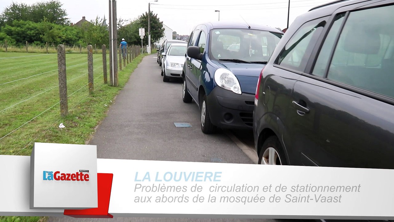 Problèmes de  circulation aux abords de la mosquée de Saint-Vaast à La Louvière