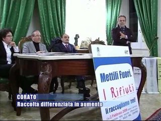 CORATO. ASIPU, raccolta differenziata in aumento