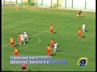 IGEA VIRTUS - BARLETTA 0-0  [1^ Giornata Seconda Divisione gir.C 2009/2010