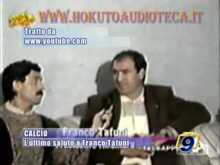 L'ultimo saluto a Franco Tafuni