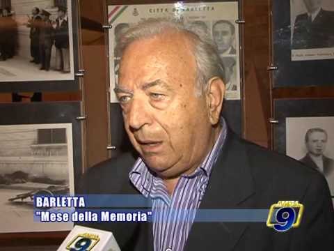 BARLETTA. mese della Memoria