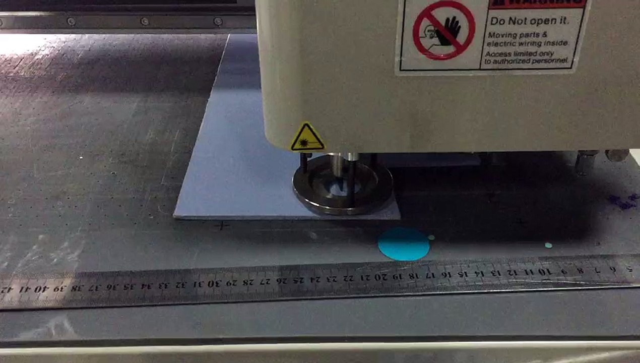 EMI Thermal Management  Silica Gel Silicone Sheet Cutter  Machine