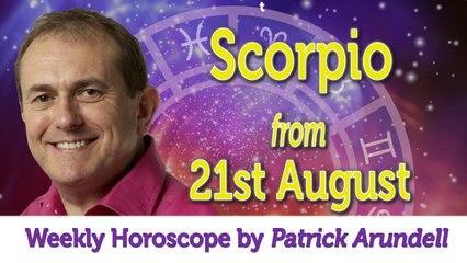 Scorpio Weekly Horoscope from 21st August - 28th August 2017