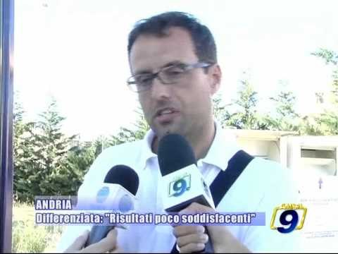 ANDRIA. Raccolta differenziata, risultati poco soddisfacenti